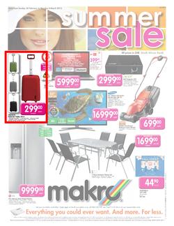 Makro : Summer Sale (24 Feb - 4 Mar 2013), page 1