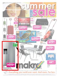 Makro : Summer Sale (24 Feb - 4 Mar 2013), page 1