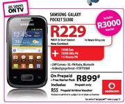Samsung Galaxy Pocket S5300-Prepaid  