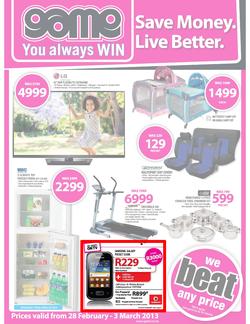 Game : Save Money Live Better (28 Feb - 3 Mar 2013), page 1