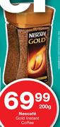 Nescafe Gold Instant Coffee-200gm