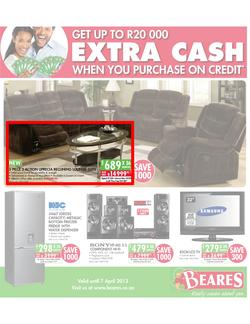 Beares : Extra Cash (Until 7 Apr 2013), page 1