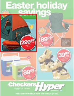 Checkers Hyper Western Cape : Easter Holiday Savings (18 Mar - 7 Apr 2013), page 1