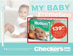Checkers Western Cape : My Baby Promotion (22 Mar - 7 Apr 2013), page 1