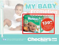 Checkers Western Cape : My Baby Promotion (22 Mar - 7 Apr 2013), page 1