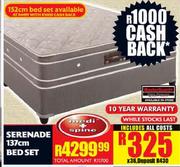 Serenade Bed Set-137cm