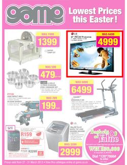 Game : Lowest Prices This Easter (27 Mar - 31 Mar 2013), page 1