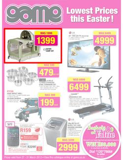 Game : Lowest Prices This Easter (27 Mar - 31 Mar 2013), page 1