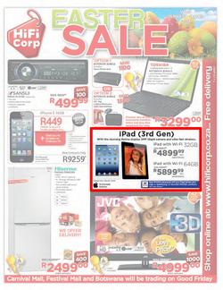 Hifi Corp : Easter Sale (28 Mar - 1 Apr 2013), page 1