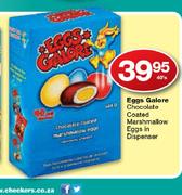 Eggs Galore Chocolate Coated Marshmallow Eggs In Dispenser-40's