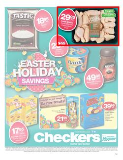 Checkers Western Cape : Easter Holiday Savings (25 Mar - 7 Apr 2013), page 1