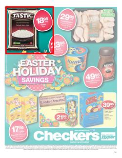 Checkers Western Cape : Easter Holiday Savings (25 Mar - 7 Apr 2013), page 1