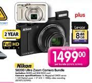 Nikon S8200 Ultra Zoom Camera Bundle