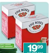 Five Roses Lynlose Teesakkies-100's Per Pak