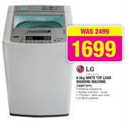 LG White Top Load Washing Machine-8.5kg