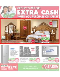 Beares : Extra Cash (Until 7 May 2013), page 1