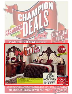 Lewis : Champion Deals (15 Apr - 18 May 2013), page 1