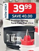 Prestige 23cm Spring Form Cake Pan