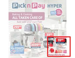 Pick n Pay Hyper : Baking & Cooking (21 Apr - 5 May 2013), page 1