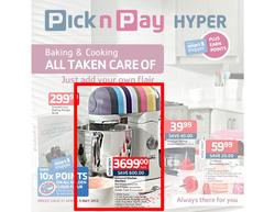 Pick n Pay Hyper : Baking & Cooking (21 Apr - 5 May 2013), page 1