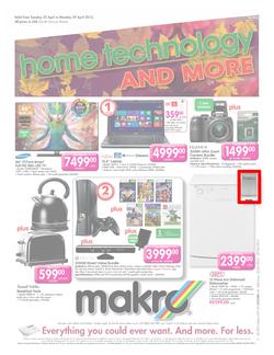 Makro : Home technology & more (23 Apr - 29 Apr 2013), page 1