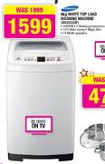 Samsung White Top Load Washing Machine-8kg