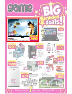 Game : Big Birthday Deals (24 Apr - 30 Apr 2013), page 1