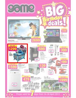 Game : Big Birthday Deals (24 Apr - 30 Apr 2013), page 1