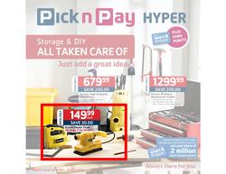 Pick n Pay Hyper : Storage & DIY (28 Apr - 12 May 2013), page 1