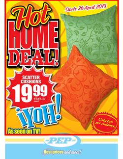 Pep : Hot Home Deal (26 Apr 2013 - while stocks last), page 1