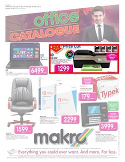 Makro : Office catalogue (7 May - 20 May 2013), page 1