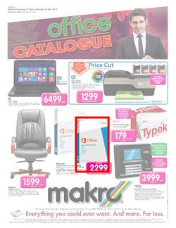 Makro : Office catalogue (7 May - 20 May 2013), page 1