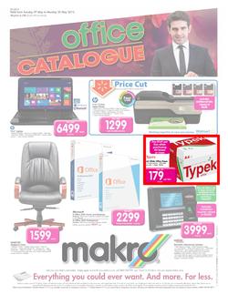 Makro : Office catalogue (7 May - 20 May 2013), page 1
