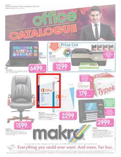 Makro : Office catalogue (7 May - 20 May 2013), page 1