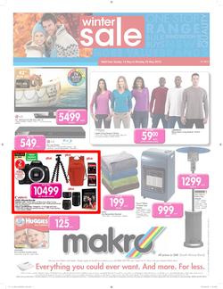 Makro : Winter sale (12 May - 20 May 2013), page 1