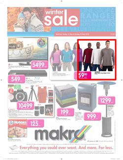 Makro : Winter sale (12 May - 20 May 2013), page 1