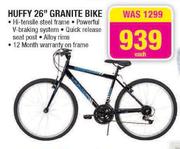 Huffy 26" Granite Bike Each