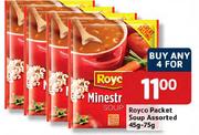 Royco Packet Soup Assorted-4x45g-75g