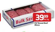 Pnp Boxed Beef Mince-Per Kg