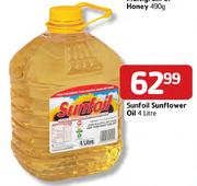 Sunfoil Sunflower Oil-4ltr