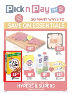 Pick n Pay Eastern Cape : Save on essentials (21 May - 2 Jun 2013), page 1