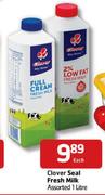 Clover Seal Fresh Milk Assorted - 1L Each