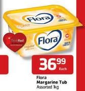 Flora Margarine Tub Assorted - 1kg Each