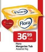 Flora-Margarine Tub Assorted-1kg Each