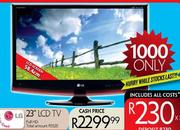 LG 23" FHD LCD TV