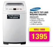 Samsung 8kg White Top Washing Machine(WA80G5DIP)
