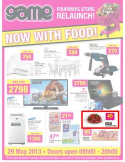 Game Fourways : Store Relaunch (29 May - 2 Jun 2013), page 1