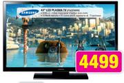 Samsung 43" LED Plasma TV(PS43F4000)