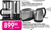 Russell Hobbs Breakfast Pack and Digital Coffee Maker-Per Pack