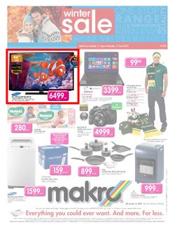 Makro : Winter sale (11 Jun - 17 Jun 2013), page 1